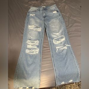 Flying monkey high waisted wide leg jeans size (9/29)